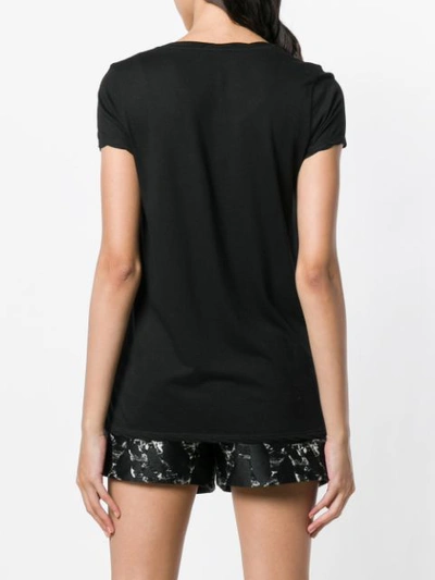 Shop Zadig & Voltaire Zadig&voltaire Je M'en Fous T-shirt - Black