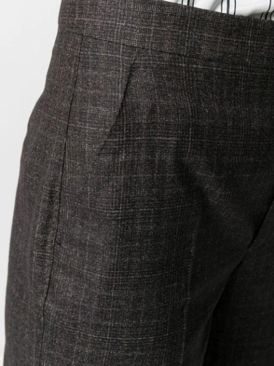 Shop Tagliatore Checked Two Piece Suit In Grey