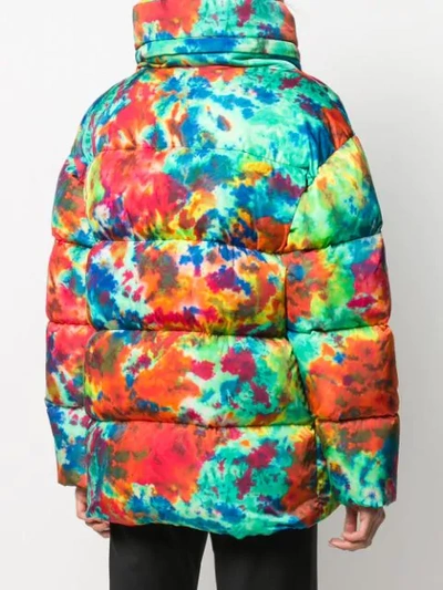 PRINTED PUFFER JACKET