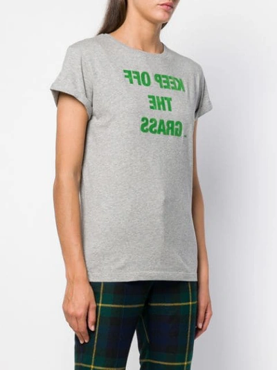 Keep Off the Grass mirrored T-shirt