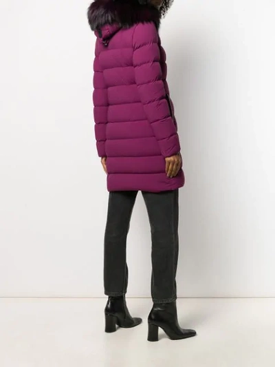 Shop Mackage Callax Coat In Purple