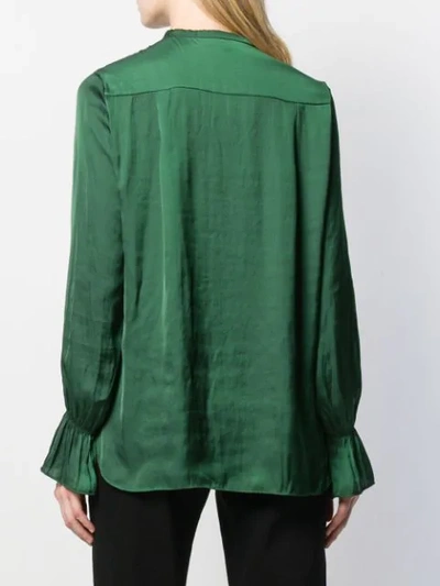 ZADIG&VOLTAIRE 系带罩衫 - 绿色