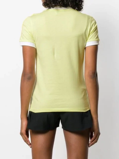Shop Adidas Originals Stretch Logo T In Yellow