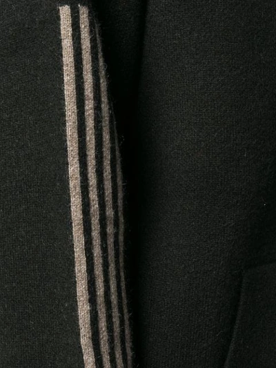 Shop Philo-sofie Stripe Hoody In Black