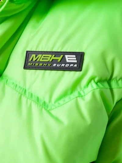 Shop Misbhv Logo Patch Jacket In Green
