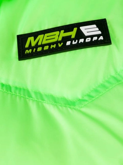Shop Misbhv Logo Patch Jacket In Green