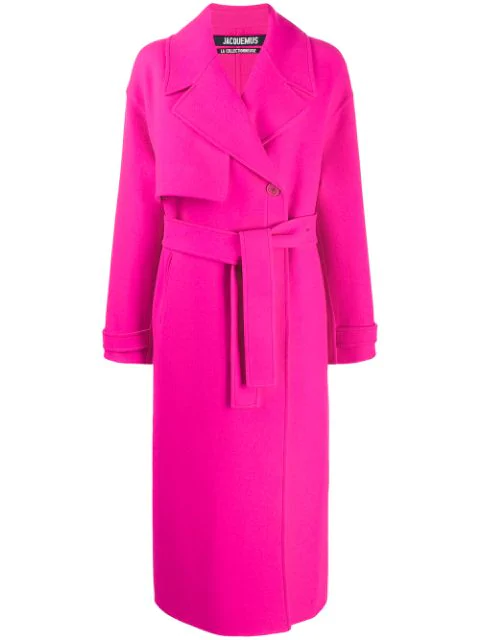 hot pink coat