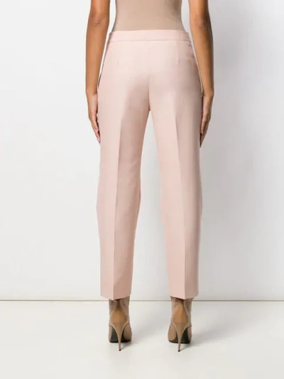 Shop Stella Mccartney Carlie Tailored Trousers In Pink