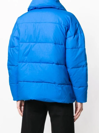 Shop Closed Yuki Quilted Jacket In Blue