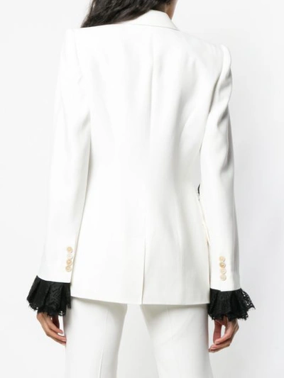 Shop Alexander Mcqueen Lace In White