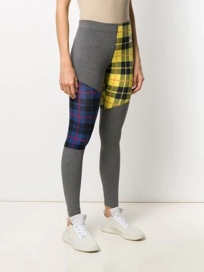 Shop Nike Printed Leggings In Grey