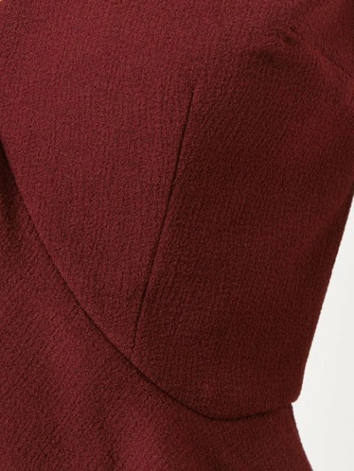 Shop Rebecca Vallance Sylvette Midi Dress - Red