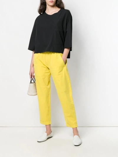 BARENA TAPERED TROUSERS - 黄色