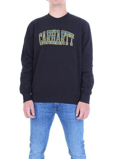 Shop Carhartt Black Cotton Sweatshirt