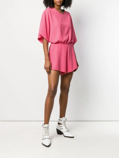 Shop Iro Bamboo Playsuit In Pink