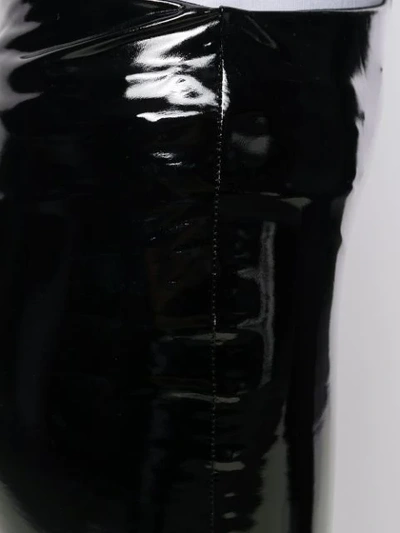 Shop Karl Lagerfeld Skinny Fit Leggings In Black