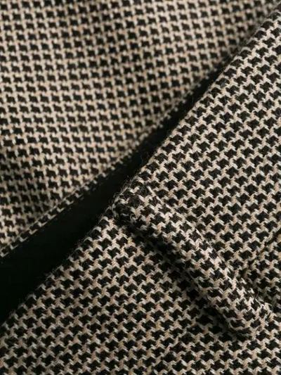 Shop Fendi Houndstooth-pattern Trousers In Neutrals