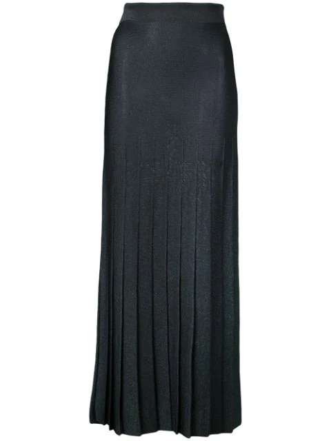 Cushnie Pleated Skirt In Black | ModeSens