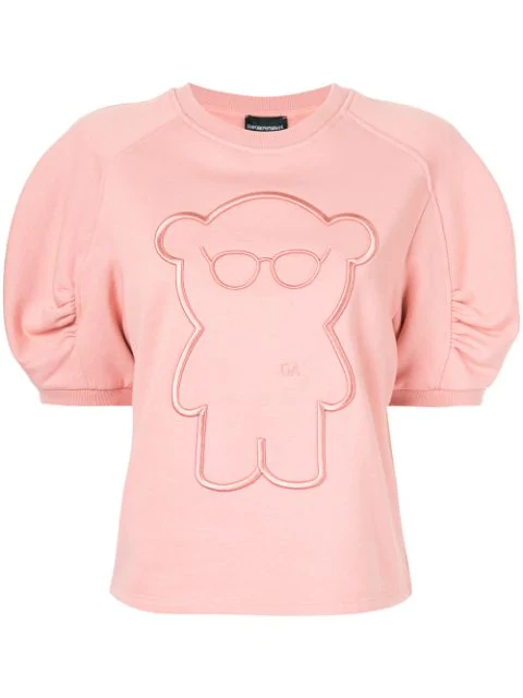 pink armani jumper