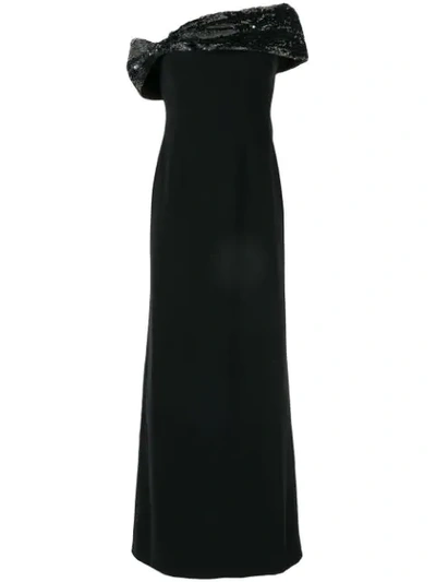 Shop Sachin & Babi Zadie Sequin-embellished Dress In Black