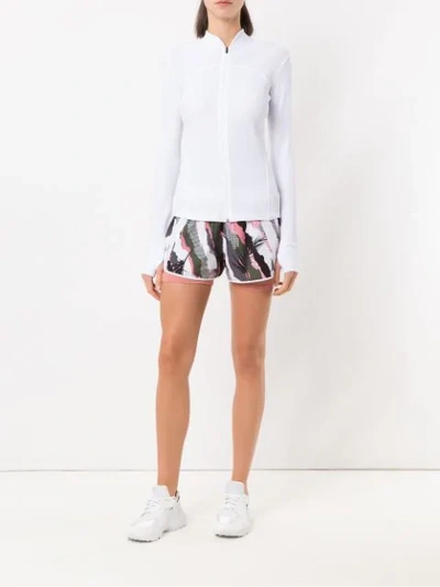 Shop Track & Field Camo Shorts In White