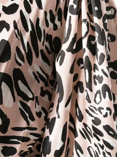 Shop Alexandre Vauthier Leopard-print Dress In Pink