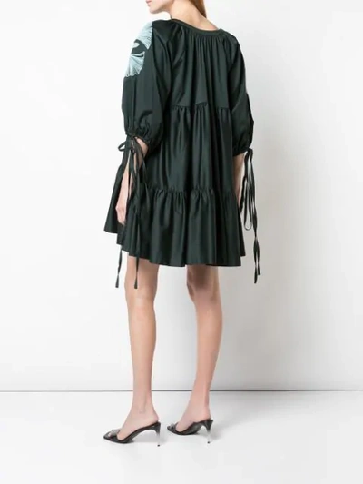 Shop Cynthia Rowley 'penelope' Kleid Mit Stickerei In Black