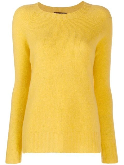 Shop Aragona Relaxed Jumper In Yellow