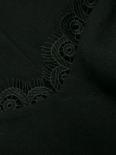SELF-PORTRAIT BELTED MINI DRESS - 黑色