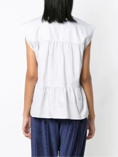 Shop Lilly Sarti Agnes Blouse - White