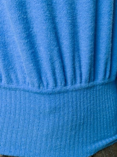 Shop Société Anonyme Wide Sleeved Sweatshirt In Blue