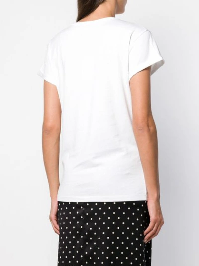 Shop Anya Hindmarch Eyes T-shirt - White