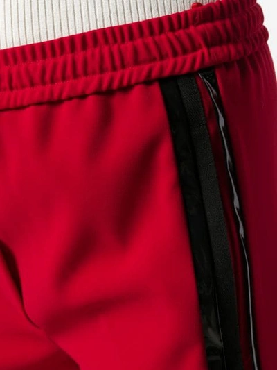 Shop N°21 Side Stripe Track Pants In Red