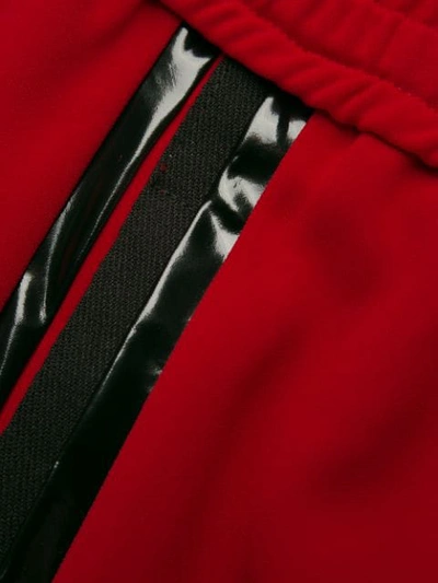 Shop N°21 Side Stripe Track Pants In Red