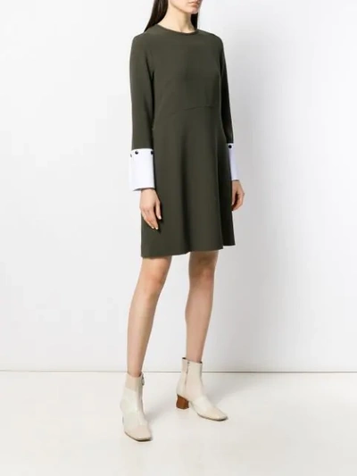 Shop Antonelli Lucien Dress In Green