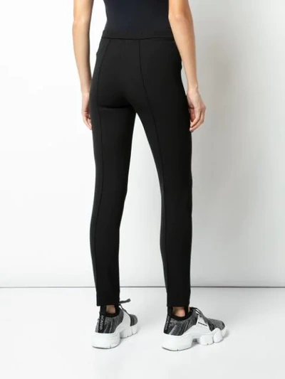 Shop Givenchy Elastic Waist Leggings In Black