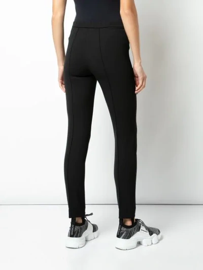 Givenchy Stretch-twill Stirrup Pants In Black