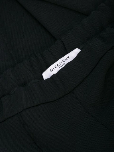 Givenchy Stretch-twill Stirrup Pants In Black