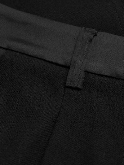 Shop Andrea Ya'aqov Wide Leg Tailored Trousers In Black