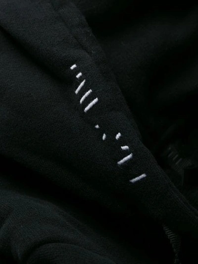 Shop Ben Taverniti Unravel Project Slim-fit Hoodie In Black