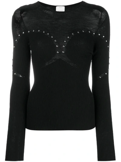 Shop Pinko Beloperone Sweater In Black