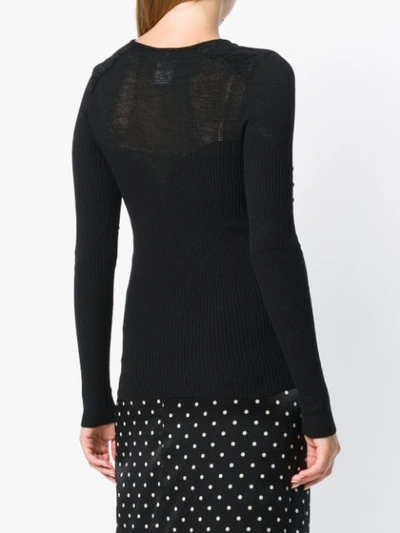 Shop Pinko Beloperone Sweater In Black