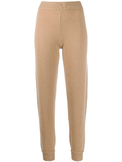Shop Theory Brown Cashmere Joggers