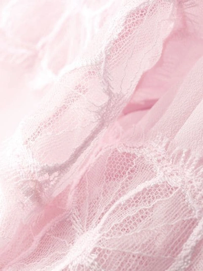 Shop Giambattista Valli Embroidered Detail Evening Dress In 4262- Rose