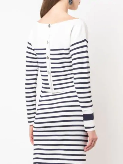 Shop Altuzarra Cousteau Striped Jumper In 452