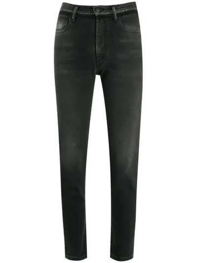 Shop Marcelo Burlon County Of Milan Overdye Jeans In Black