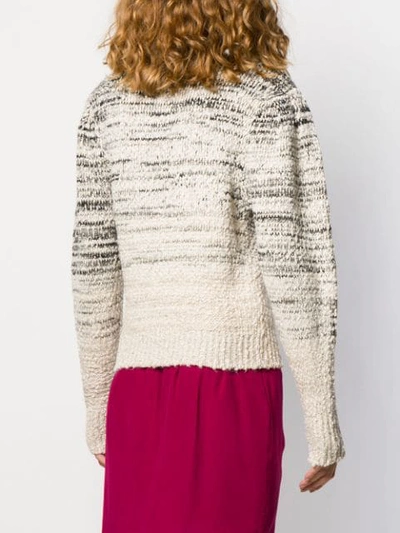 Shop Isabel Marant Étoile Chunky Knit Jumper In Neutrals