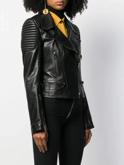 Shop Tom Ford Biker Jacket In Black