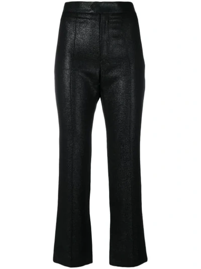 Shop Isabel Marant High Waisted Cropped Trousers