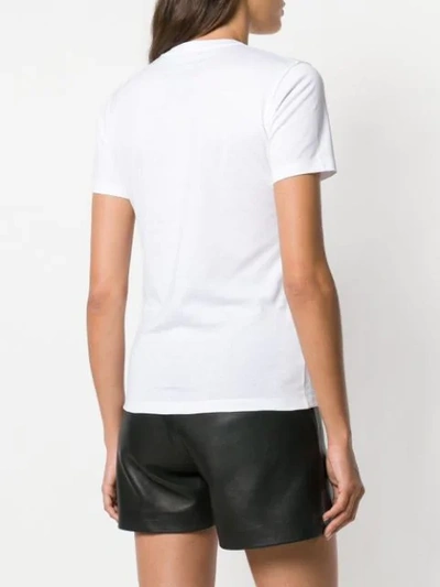 Shop Versus Metallic Logo-print T-shirt - White